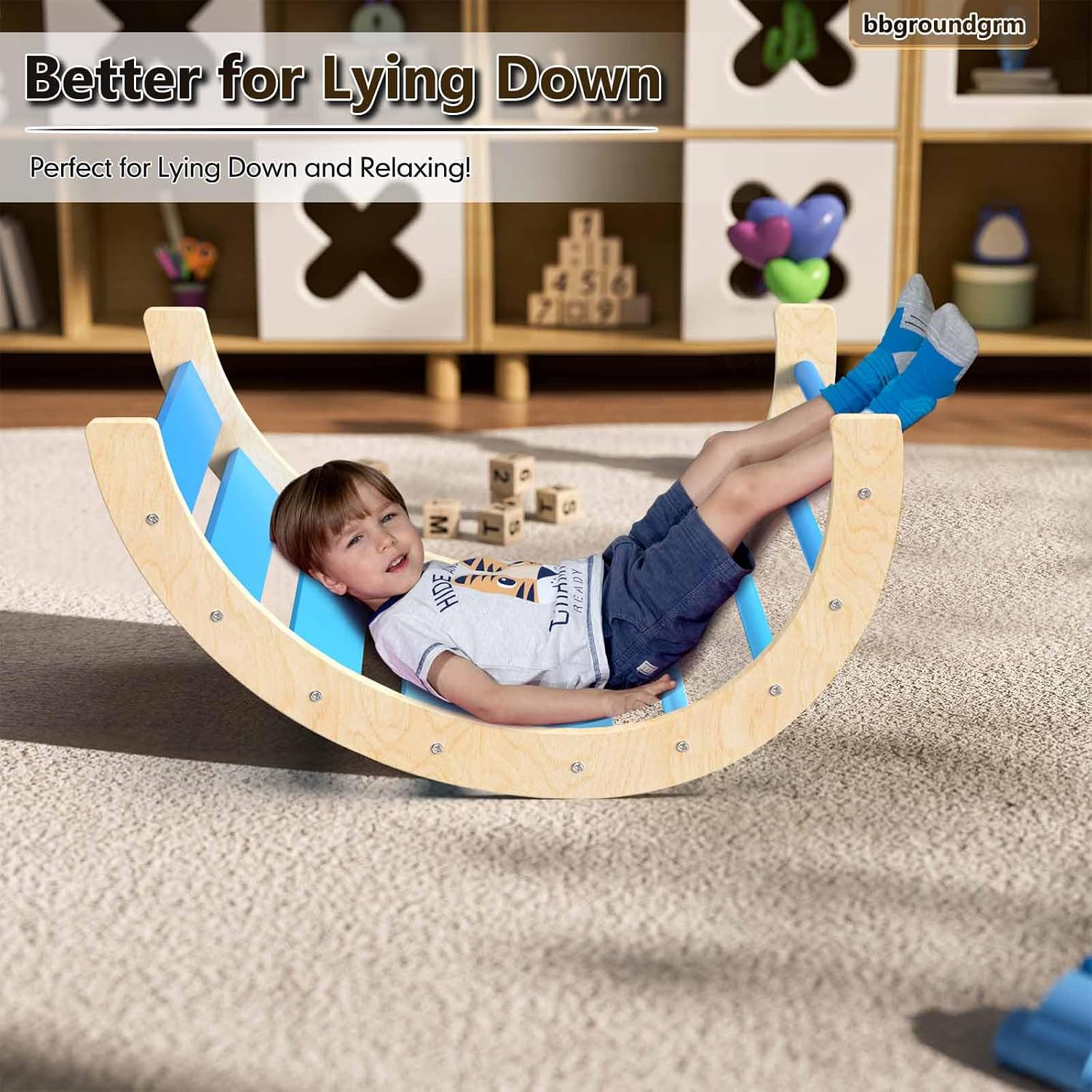 Thumbnail 4 de bbgroundgrm Wooden Indoor Climbing Toy