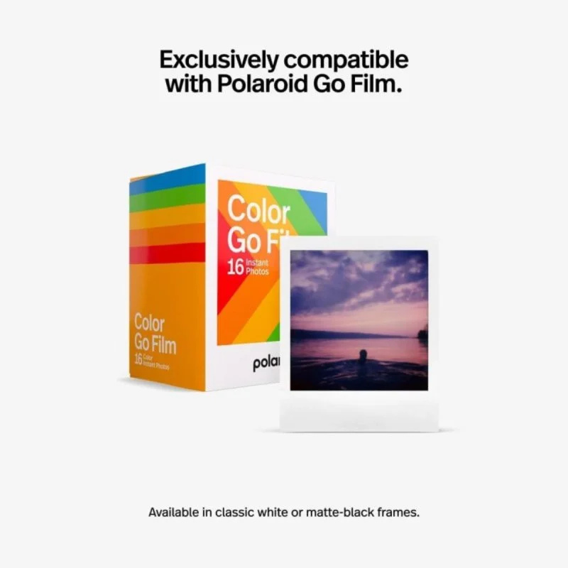 Thumbnail 2 de Polaroid Go Gen 2 Blanca: cámara instantánea portátil con apertura F9–F42 y doble exposición