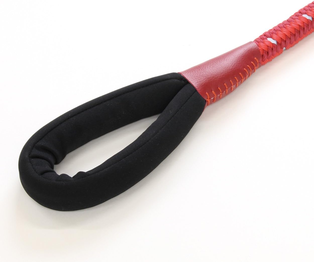 Detalle 2 de ペティオ グランデ ダブルクッション付リード 大型犬用 レッド 20mm