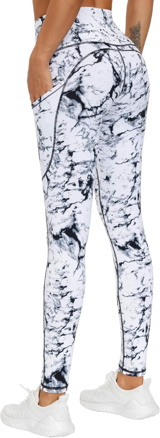 Thumbnail 4 de THE GYM PEOPLE Thick High Waist Yoga Pants with Pockets – Tummy Control Leggings for Women
