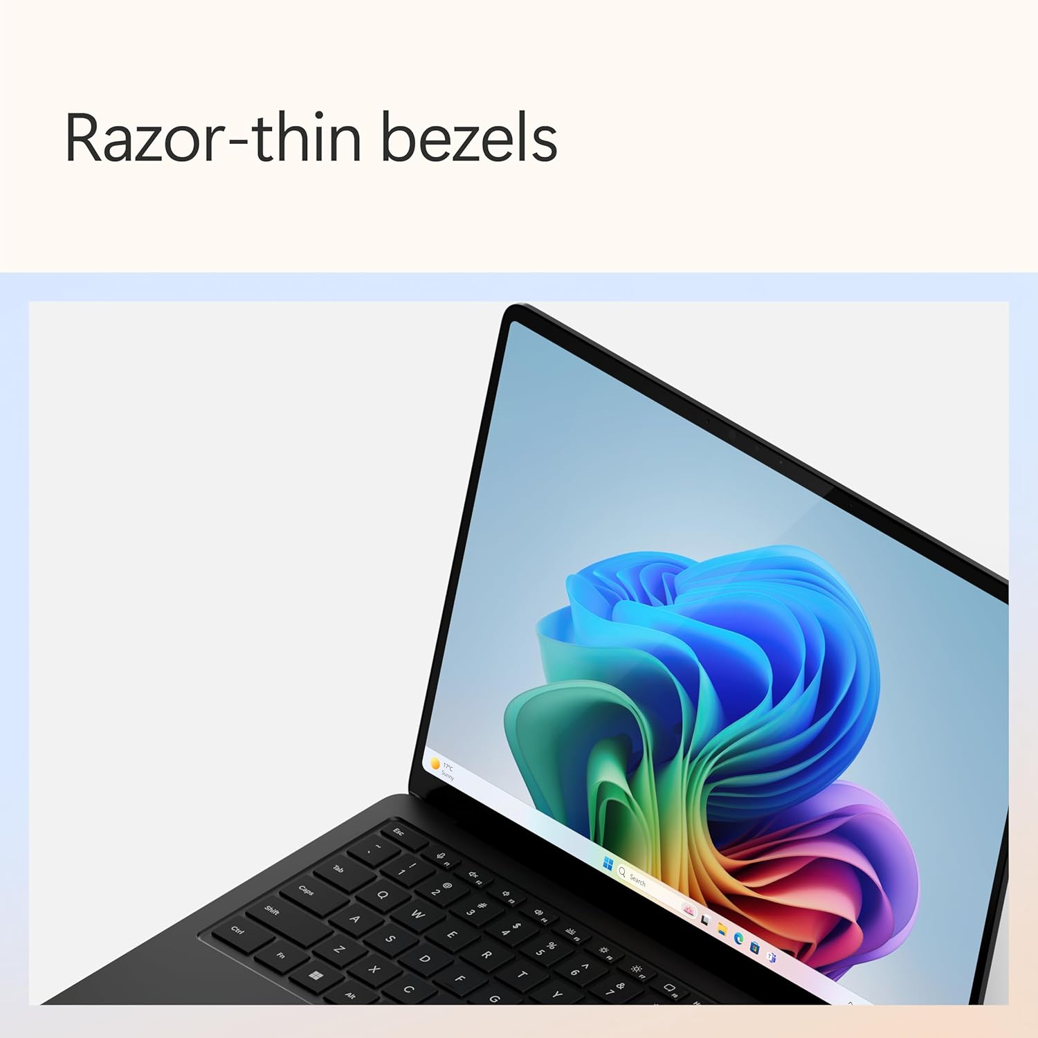 Thumbnail 1 de Microsoft Surface Laptop Copilot+ PC (2024, 7th Edition) with Snapdragon X Elite, 15-inch touchscreen, 16GB/512GB – Black