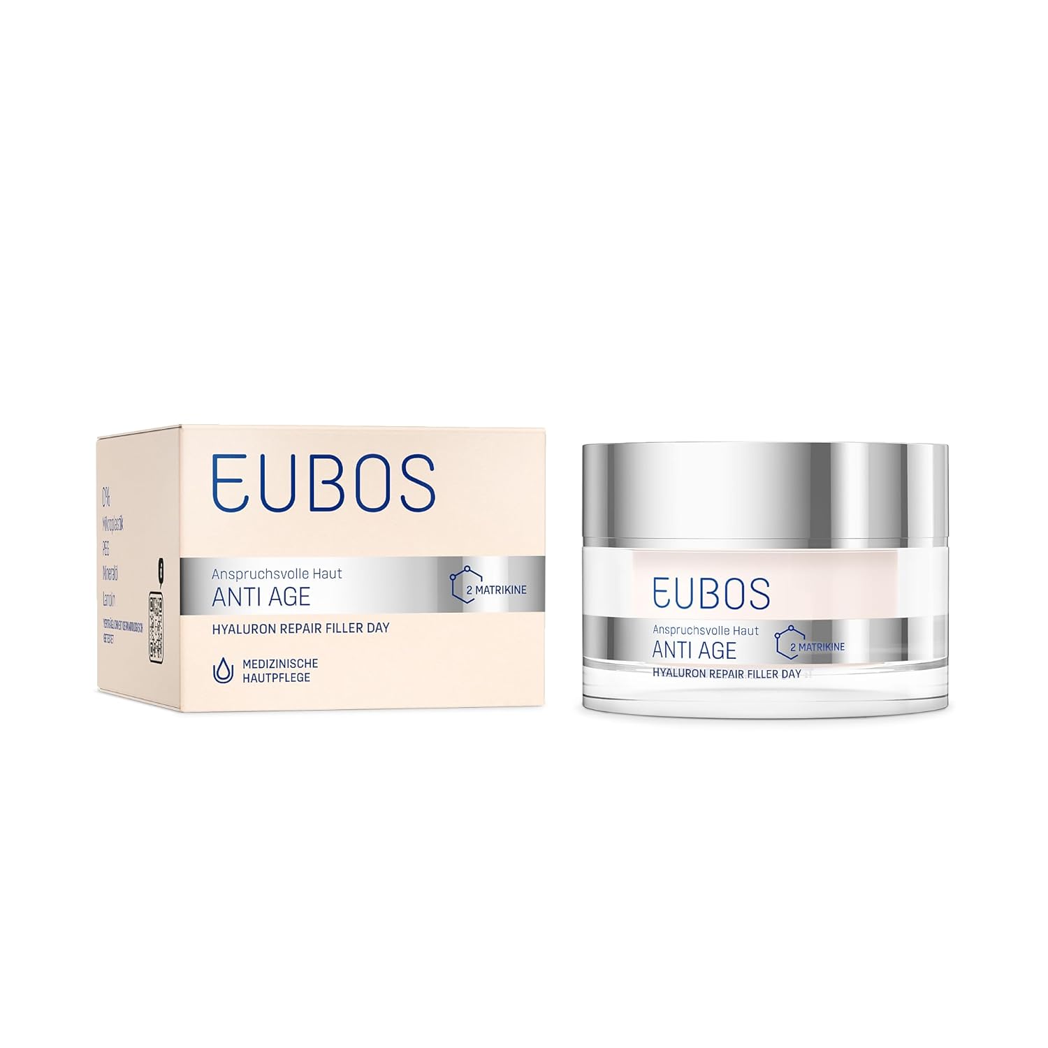 Detalle de EUBOS Hyaluron Repair Filler Day Creme – 50 ml für empfindliche, anspruchsvolle Haut