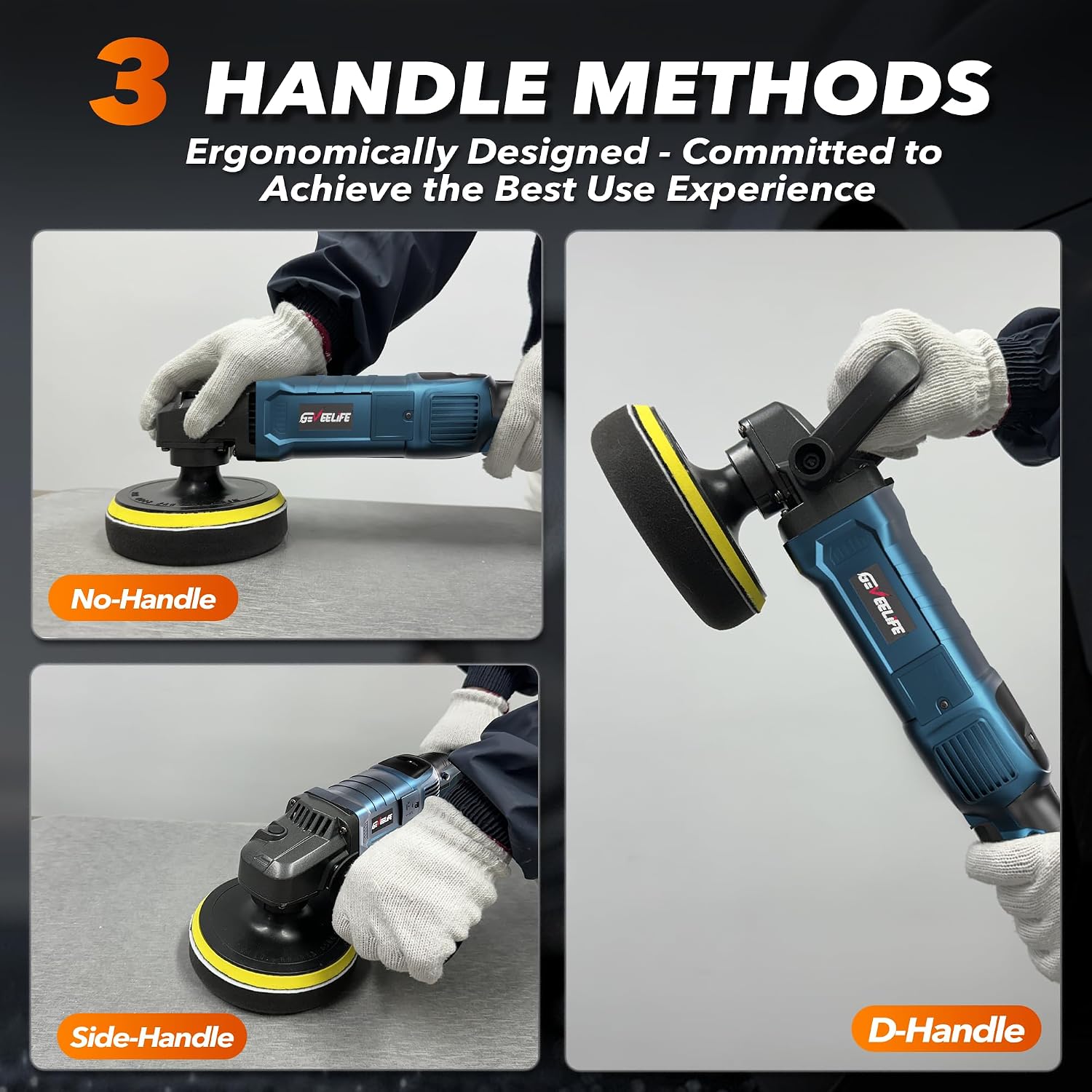 Thumbnail 4 de GEVEELIFE Buffer Polisher 1600W