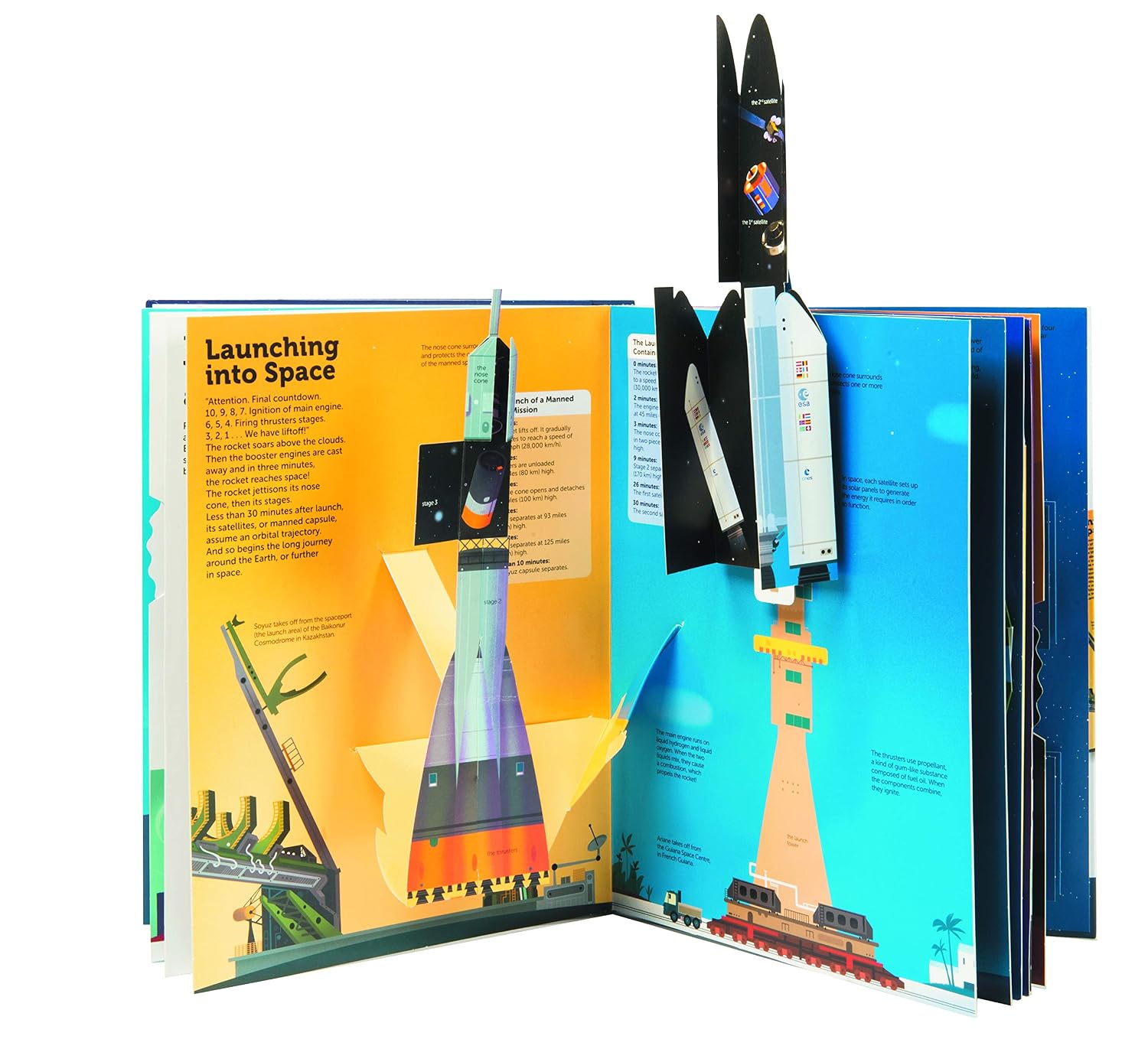 Detalle 2 de The Ultimate Book of Space Hardcover, Illustrated Book for Kids
