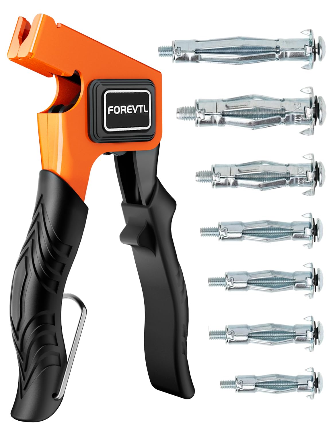 FOREVTL Kit Complet 40 pièces Pince pour chevilles Molly
