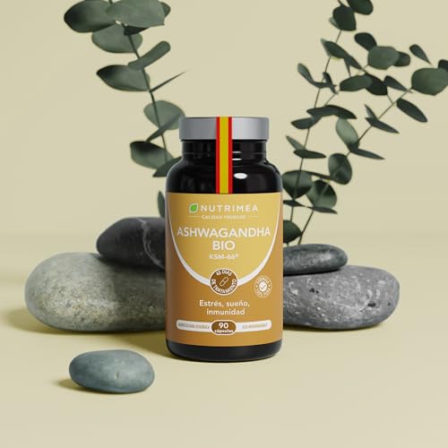 Thumbnail 6 de Ashwagandha KSM-66 ecológica 600 mg (5% withanólidos) — 90 cápsulas veganas de Nutrimea