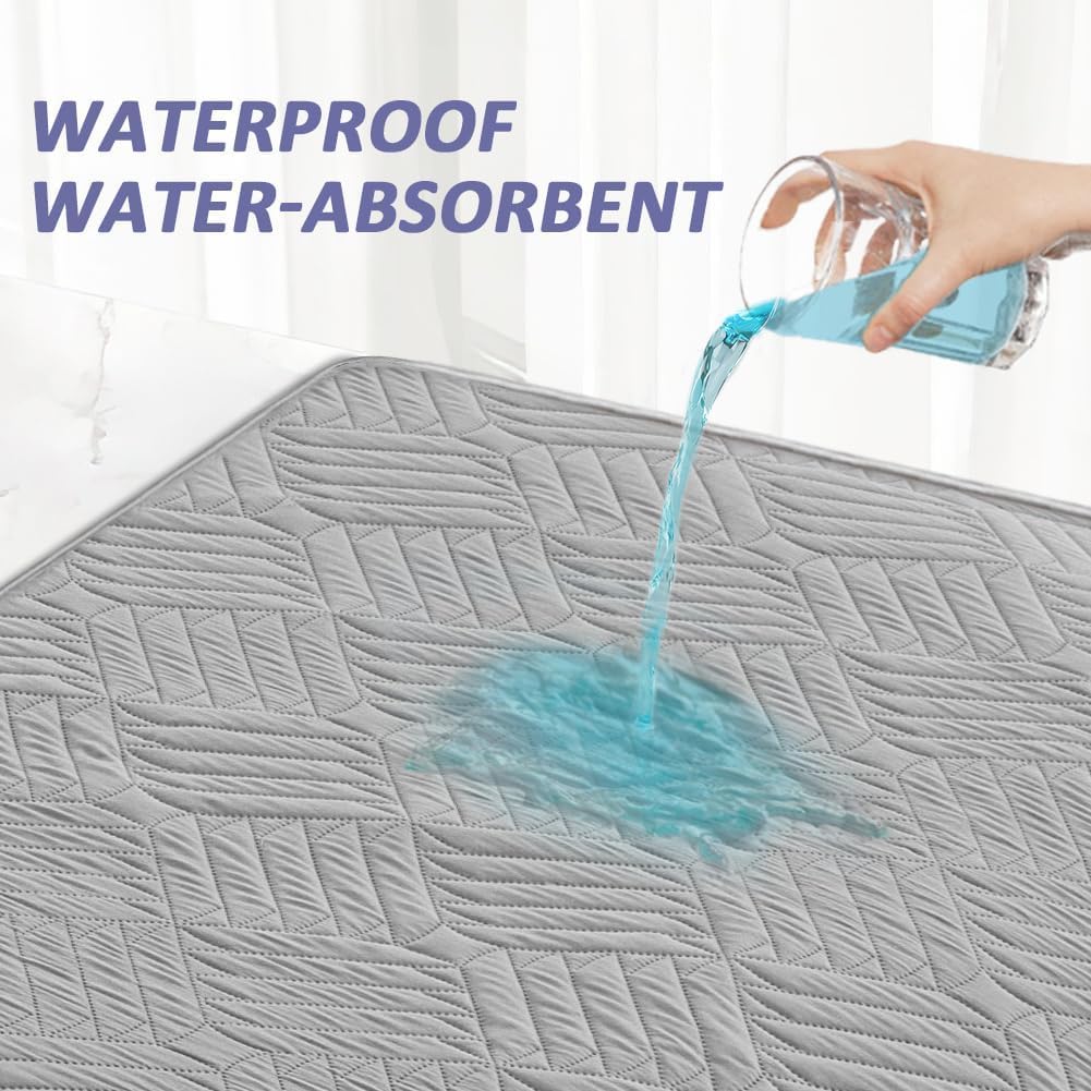 Thumbnail 1 de DUJUIKE Assorbente Lavabile 85×90 cm 2 pezzi