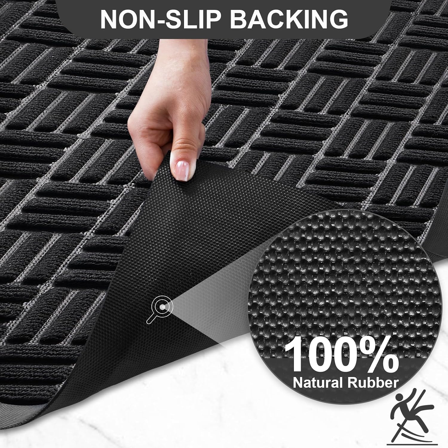 Detalle 2 de Mibao Outdoor Doormat, 36" x 24