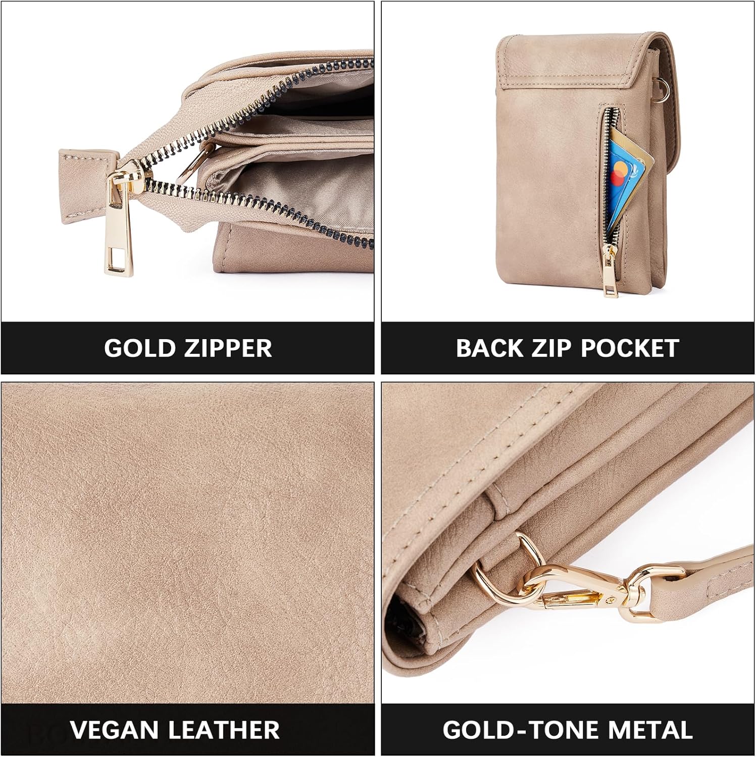 Thumbnail 4 de BOSTANTEN crossbody phone bag, 5 inch