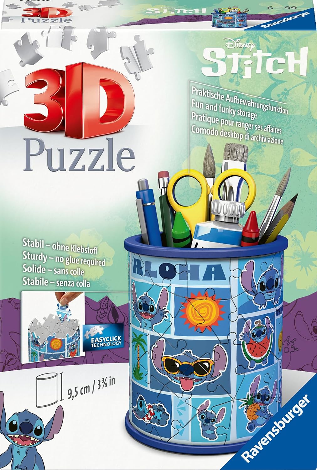 Thumbnail 1 de Pot à crayons 3D Stitch – Puzzle