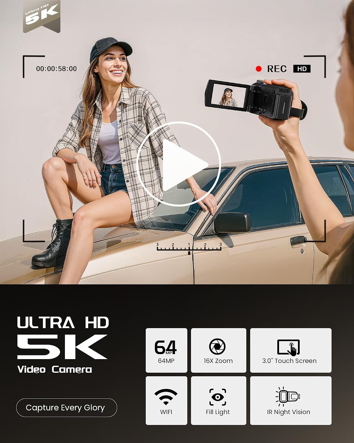Detalle 2 de 5K Video Camcorder