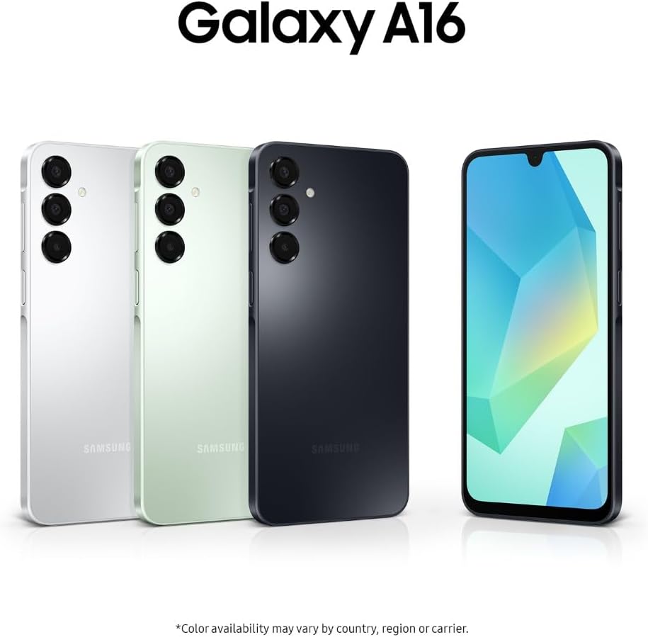Detalle de Samsung Galaxy A16 4G (UK Version) Android smartphone with 6.7" Super AMOLED, 128GB and 50MP main camera