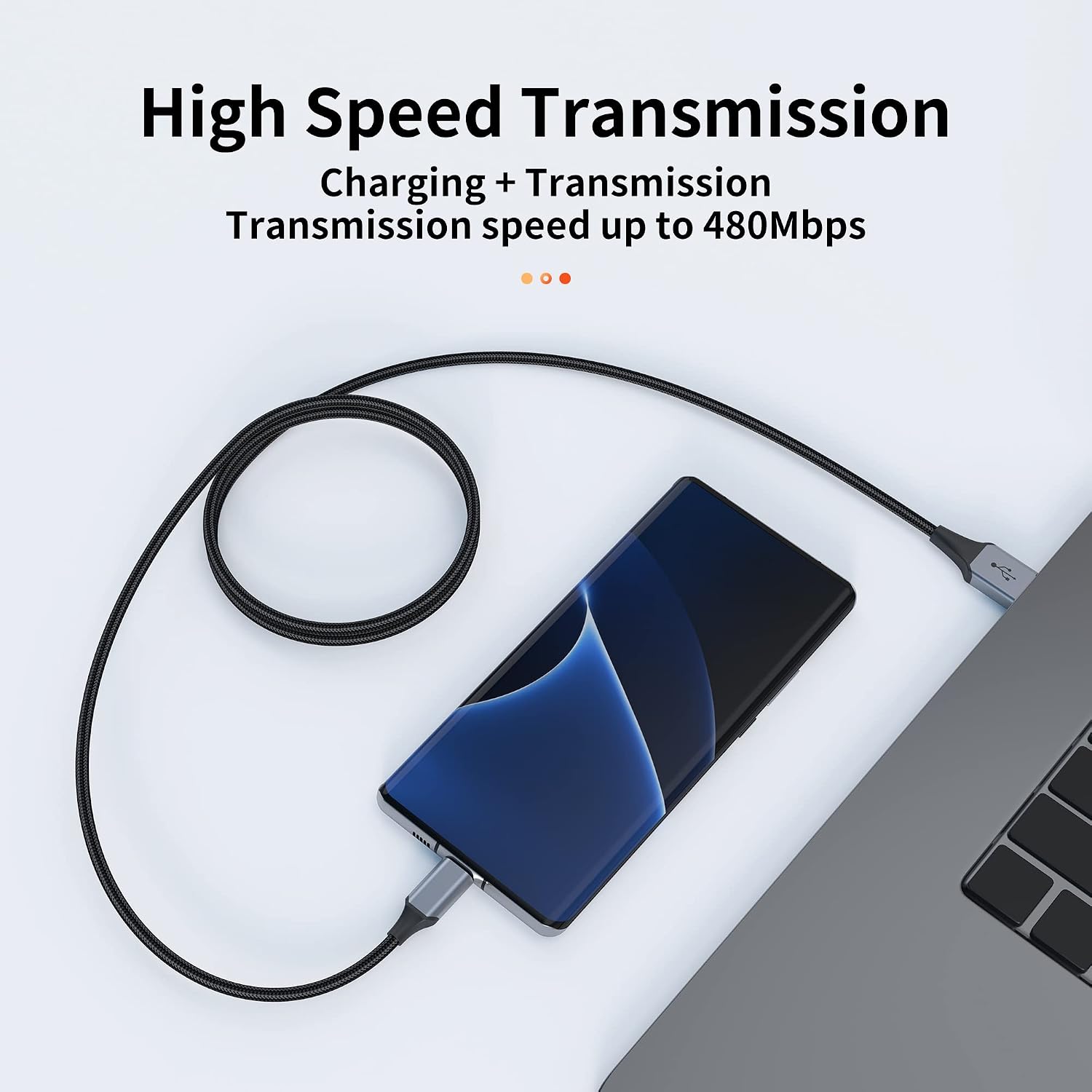 Thumbnail 3 de Hrbzo USB-C Cable 3-Pack ๐
