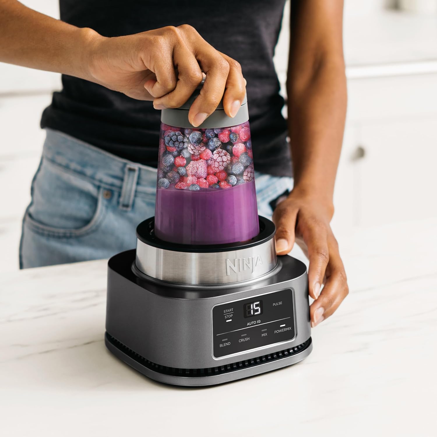 Detalle de Ninja Foodi Power Nutri Blender 2-in-1 CB100UK review