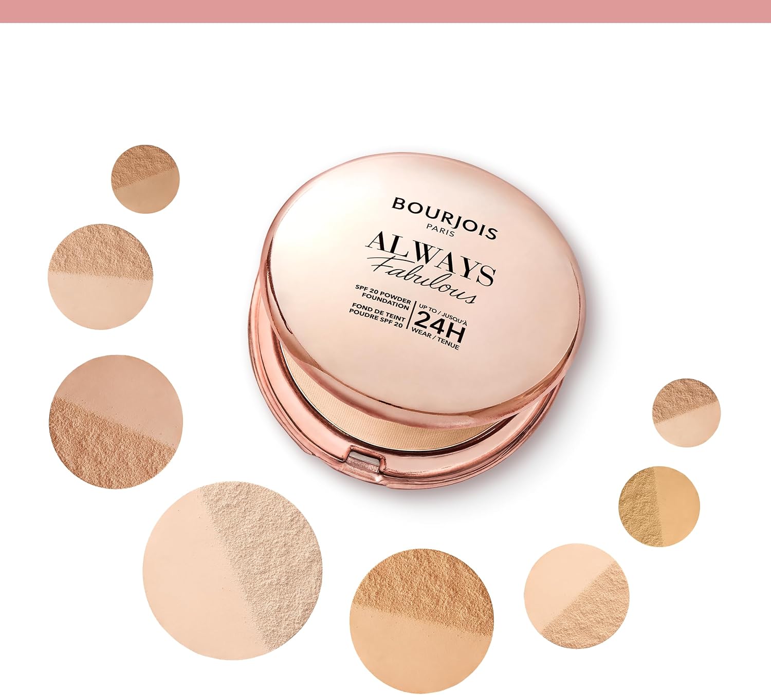 Thumbnail 5 de Bourjois Always Fabulous Polvos Compactos 115 Golden Ivory