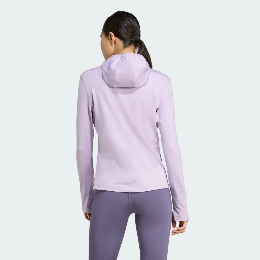 Thumbnail 1 de adidas Own The Run sudadera invierno con capucha