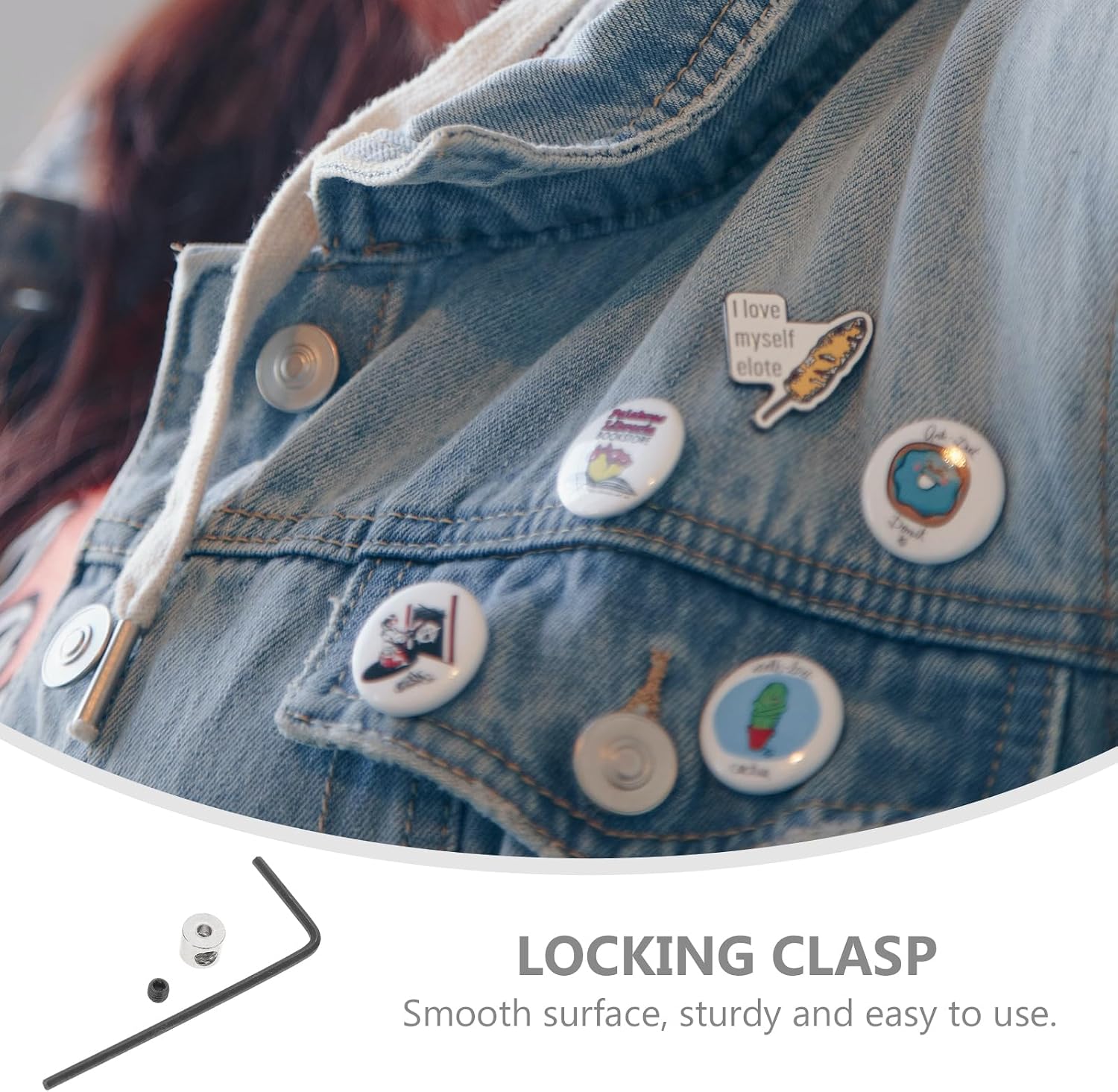 Detalle de Artibetter screw wrench accessories set with splitter nozzle – 3 wrenches, 30 nuts and screws
