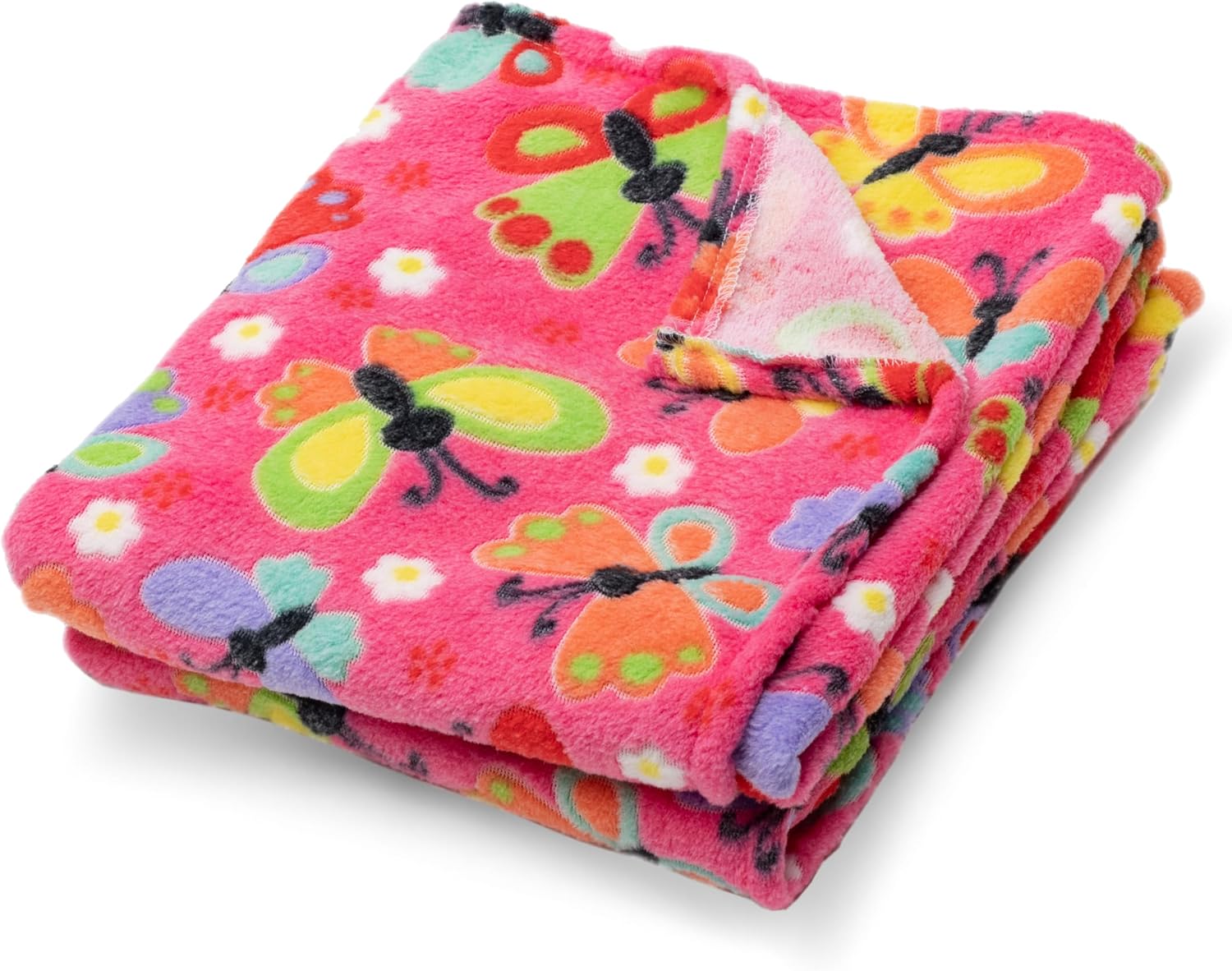 Thumbnail 3 de PinkZebra Kuscheldecke Baby Decke 70 x 100 cm – Flauschige Fleecedecke für Buggy, Auto und Kinderbett