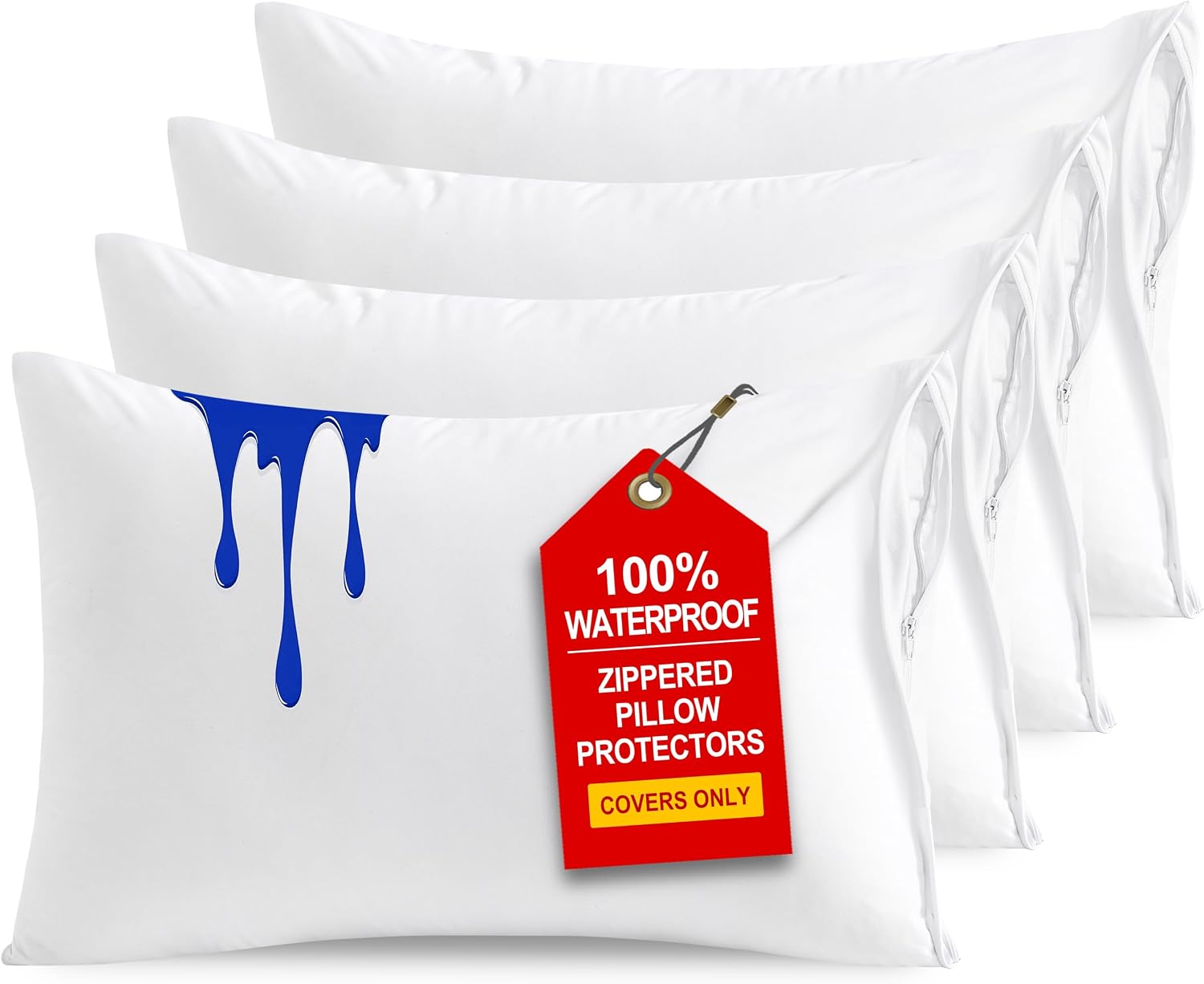 Detalle de NTBAY Toddler Pillow Protectors, 13x18 Inch