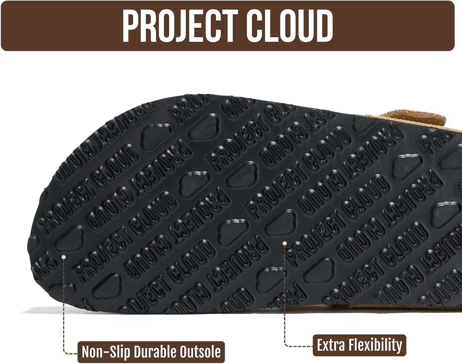 Thumbnail 3 de Project Cloud Women’s Leather Sandals with Memory Foam Insole