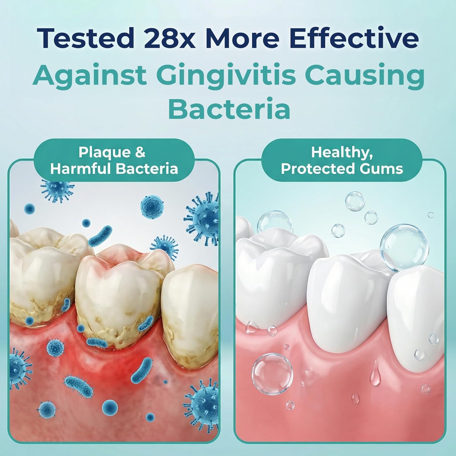 Thumbnail 4 de ioRinse Ultra Periodontal Rinse & Gum Mouthwash (Alcohol-Free) with Molecular Iodine & Xylitol, 1L