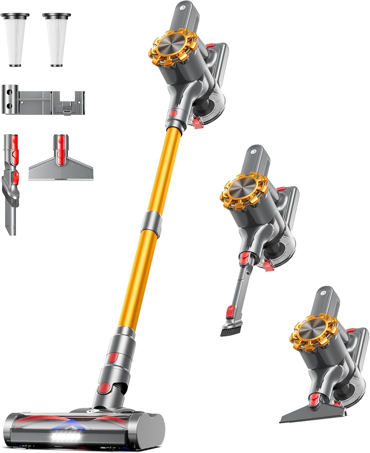 Detalle de Upgraded 580W 48KPA Cordless Vacuum Cleaner 🧹