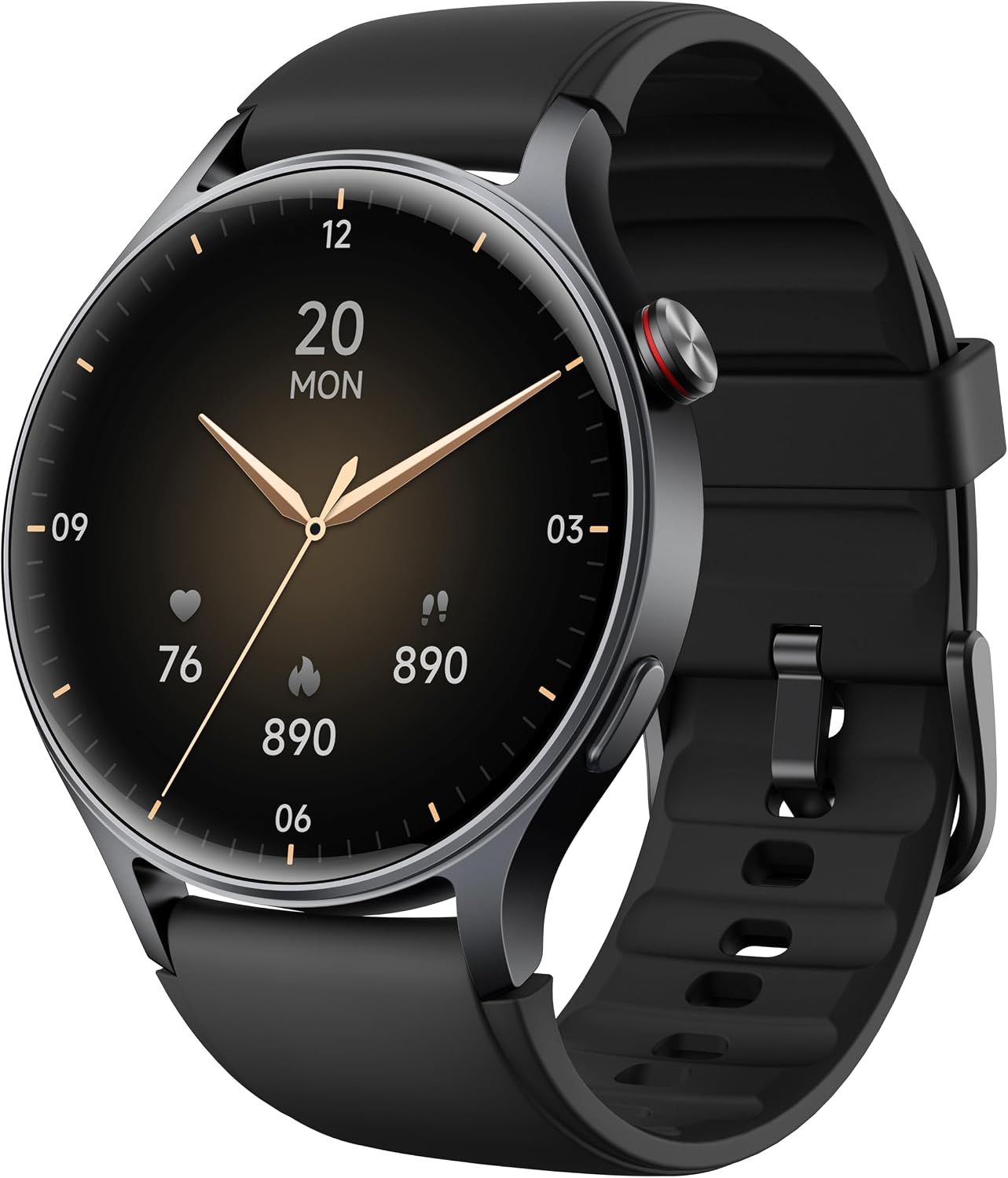 Detalle de AEAC Smart Watch for Men and Women with 1.32" AMOLED Display, Hands-Free Calling, and 110+ Sports Modes
