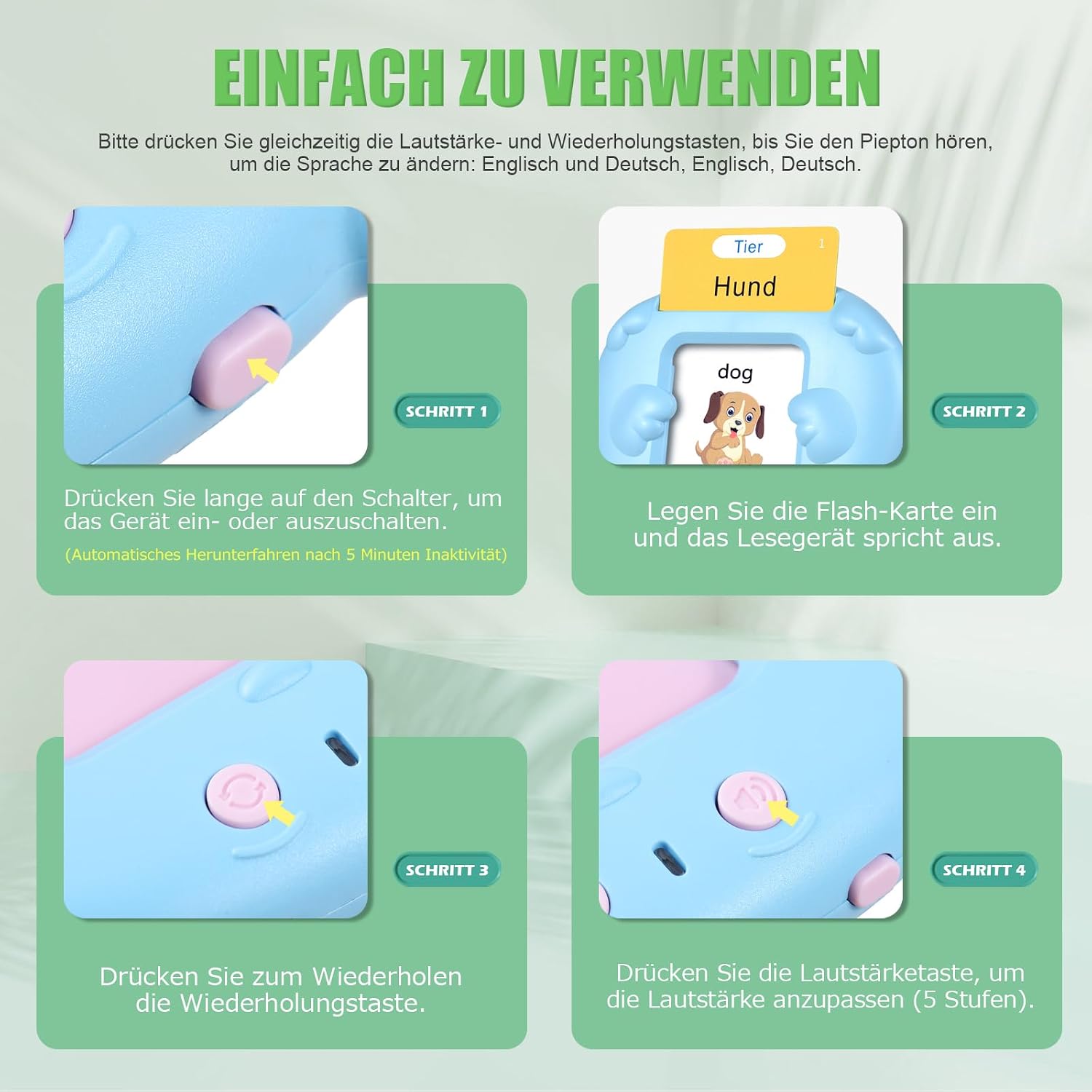 Thumbnail 5 de Sprechende Lernkarten 112 Blätter
