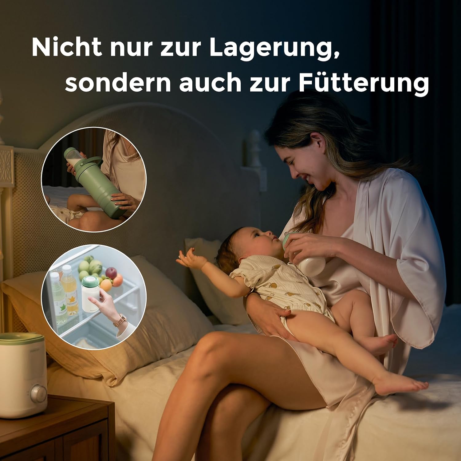 Detalle de Momcozy Natürliche Baby Bottle 330ml