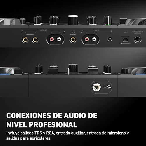 Detalle 2 de Hercules DJControl Inpulse 500: Controladora USB de 2 decks para Serato DJ Lite y DJUCED