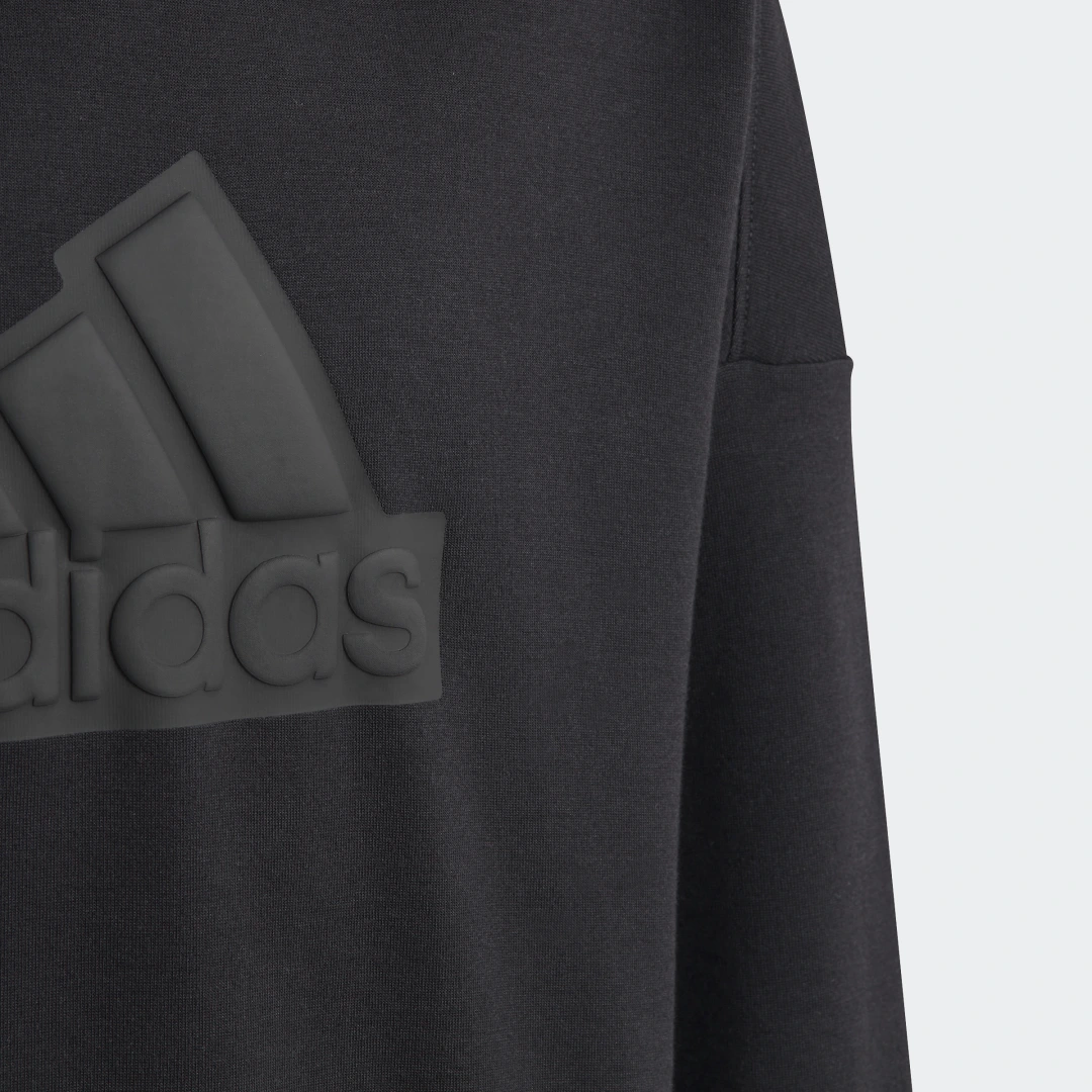 Detalle de Adidas Sudadera con capucha Future Icons Logo – negro