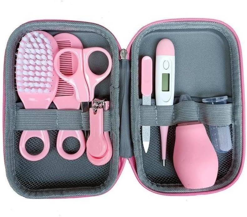 Detalle 2 de Baby Care 8-in-1 Newborn Grooming Kit – 8-in-1 Travel Set for Infants and Toddlers