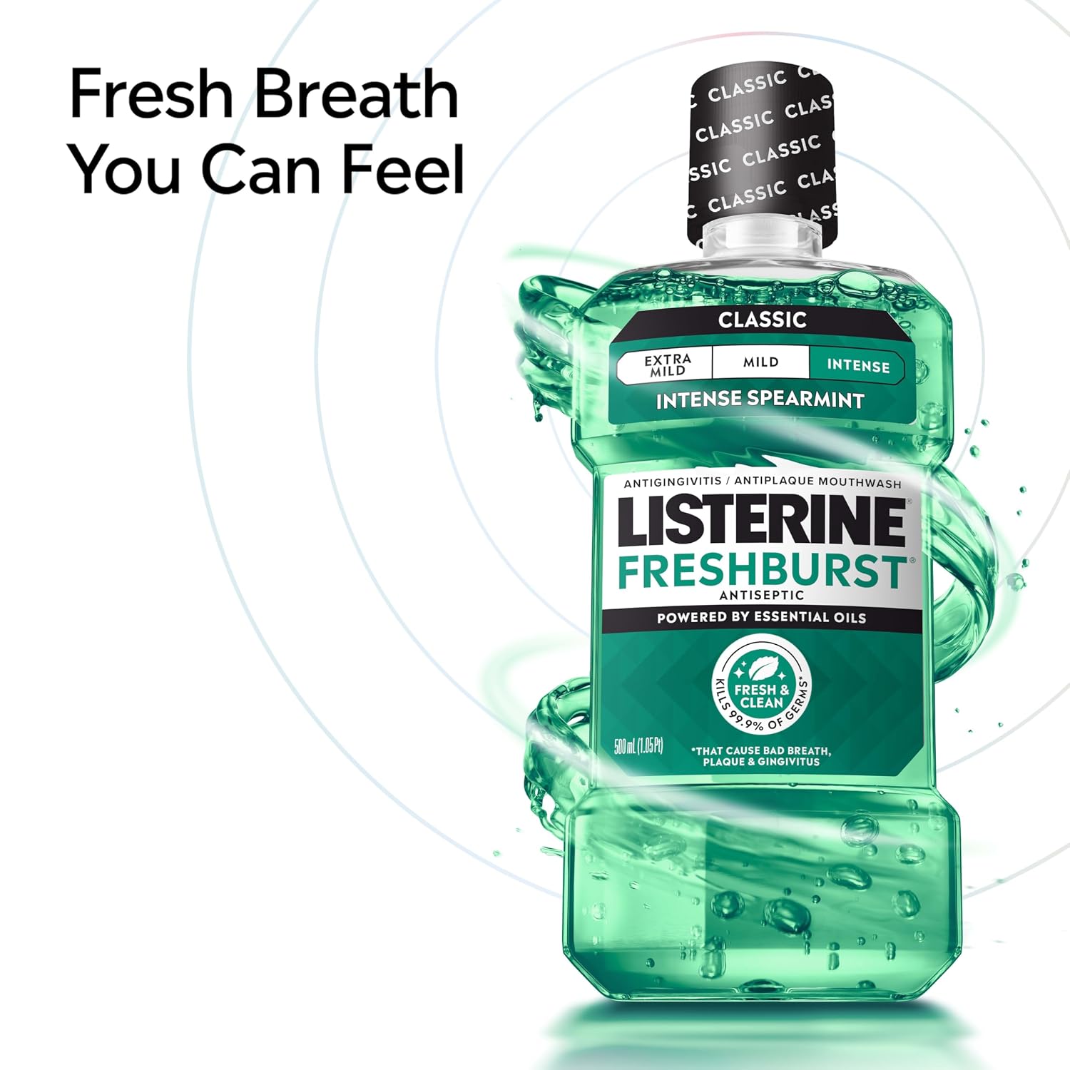 Detalle 2 de Listerine Freshburst Antiseptic Mouthwash 2 L