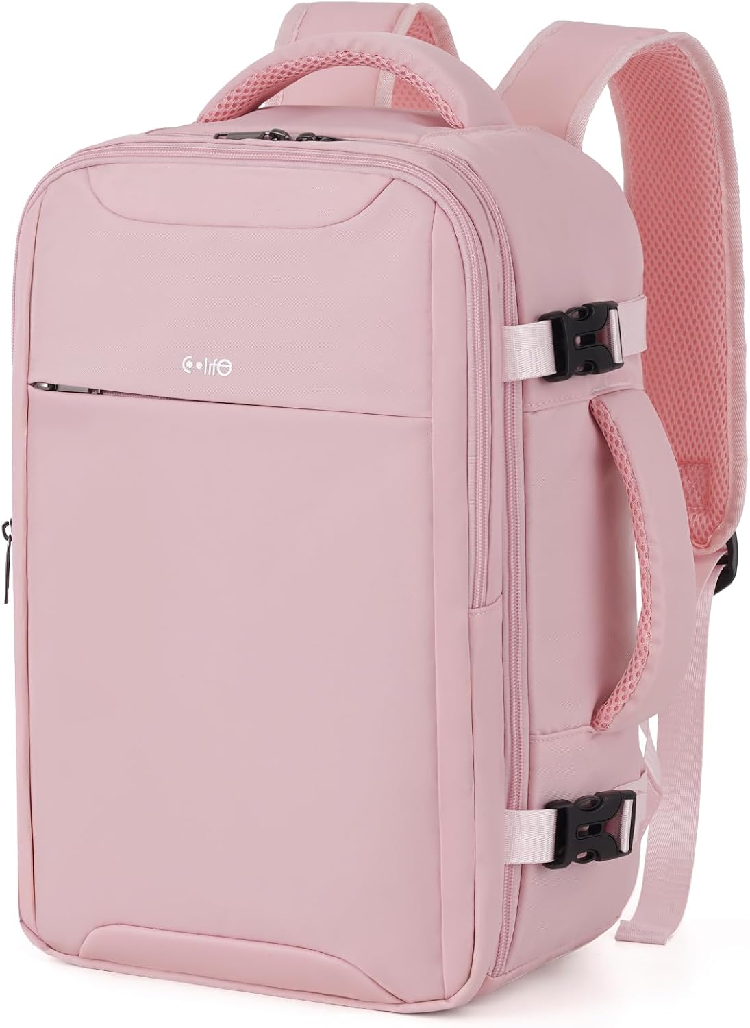 Detalle de COOLIFE Ryanair Handgepäck 40x30x20 Rosa 24L