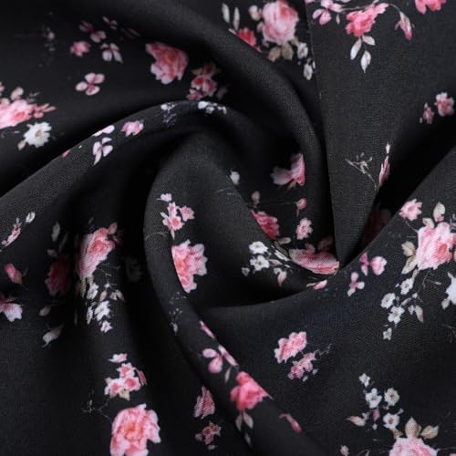 Thumbnail 1 de SCARLET DARKNESS Women's Mini Dress: Floral Spaghetti Strap Sundress