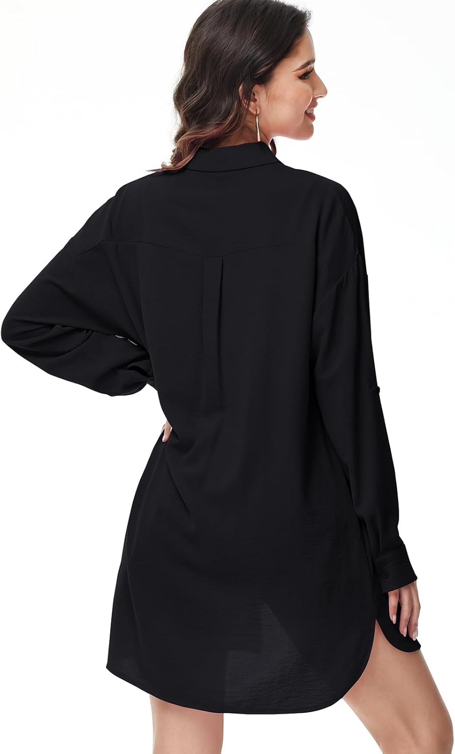 Thumbnail 1 de Tanmolo Bluse V‑Ausschnitt Langarm