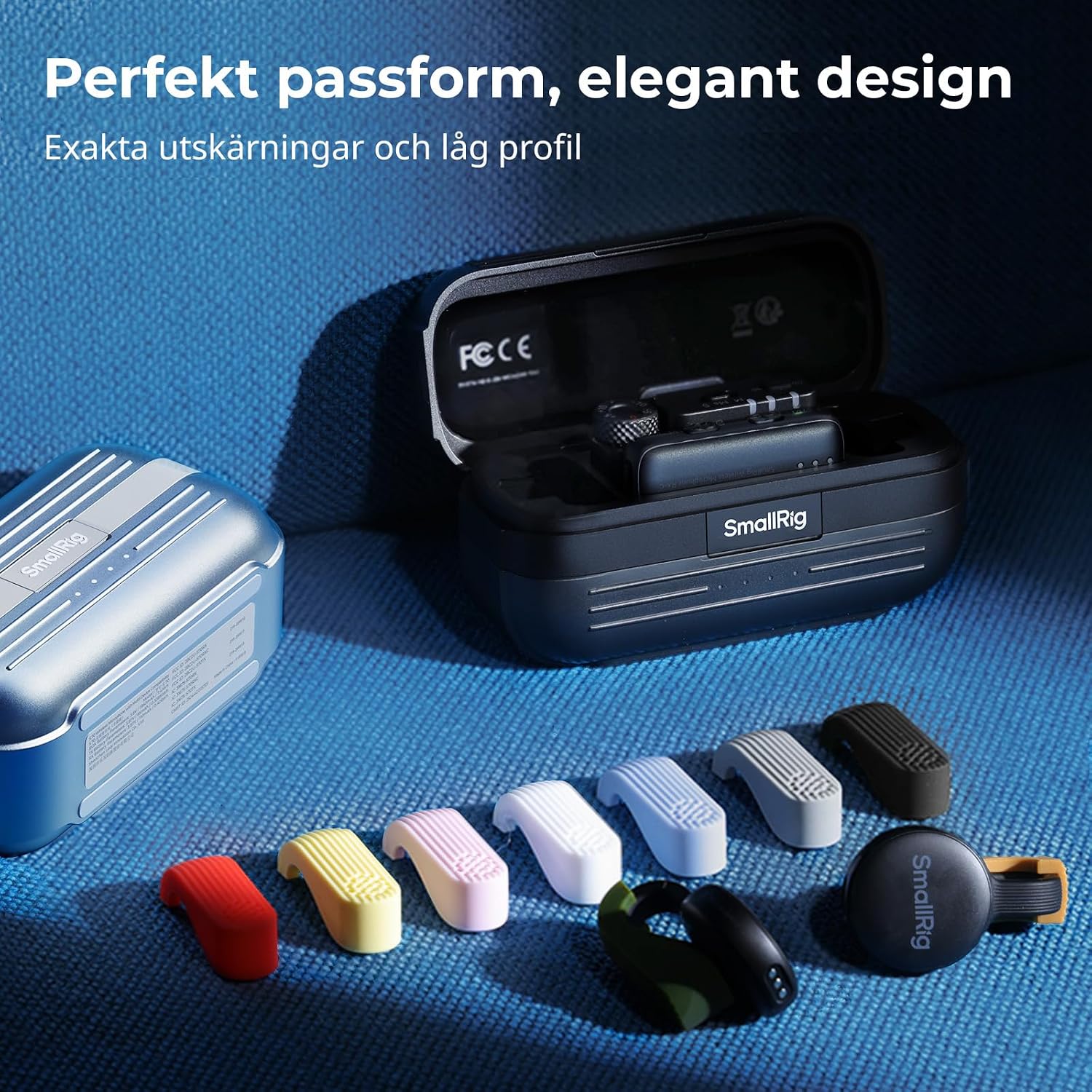 Detalle 2 de SMALLRIG 6269 silikonskydd för S70-sändare, 9 färger