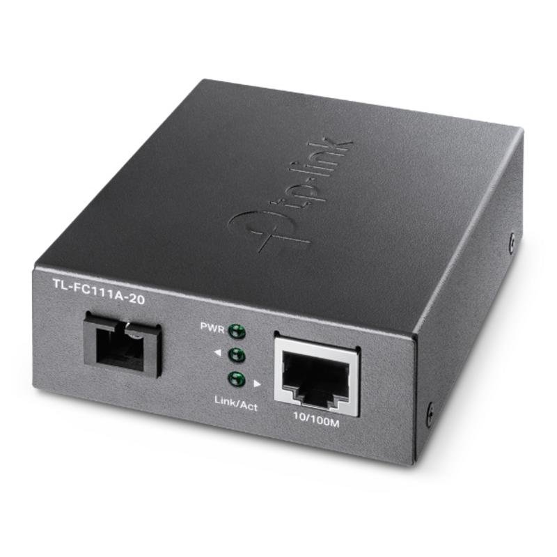 Detalle 2 de TP-Link Omada TL-FC111A-20, convertidor de medios 100 Mbit/s y fibra SC hasta 20 km