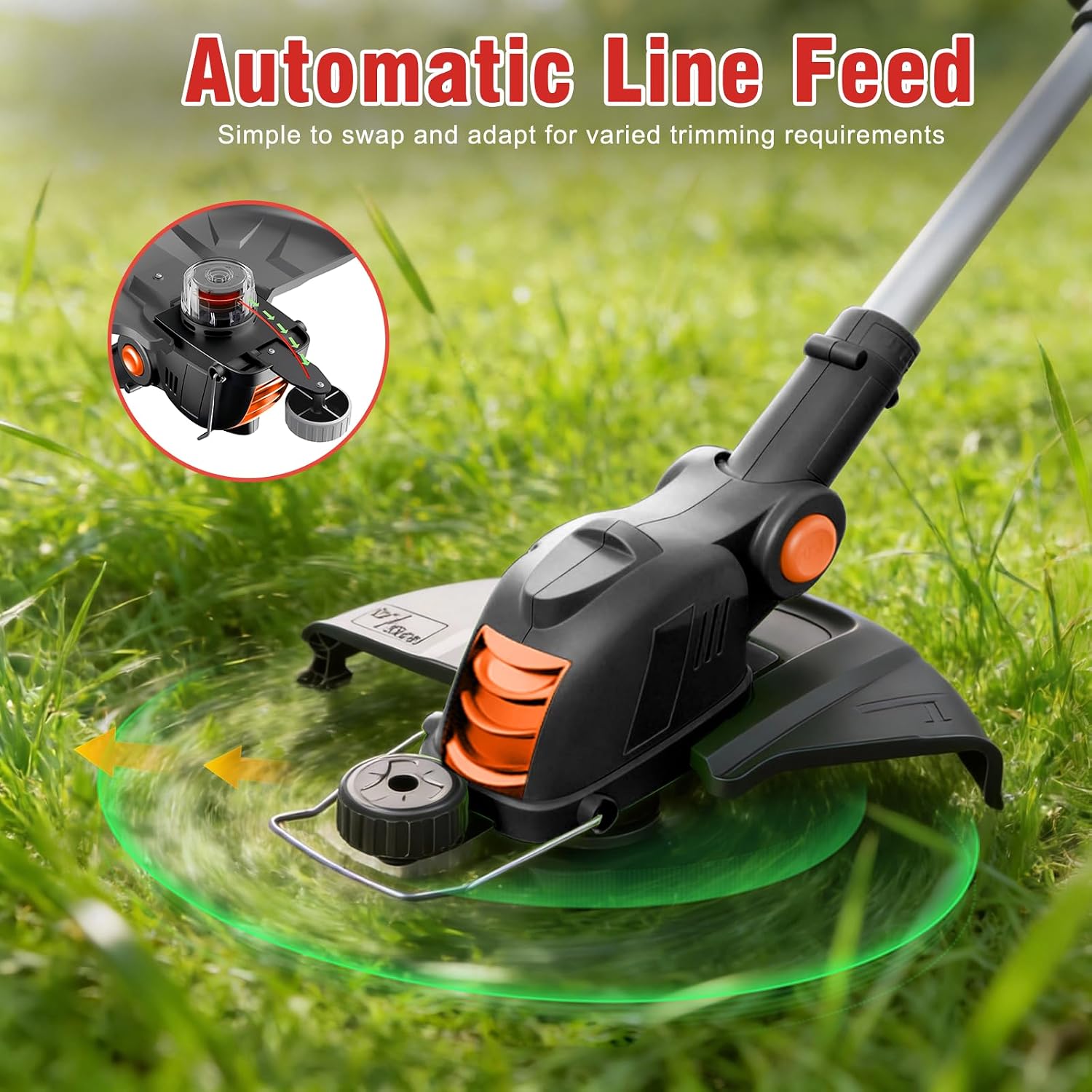 Thumbnail 5 de Cordless String Trimmer with 12-Inch Cutting Path