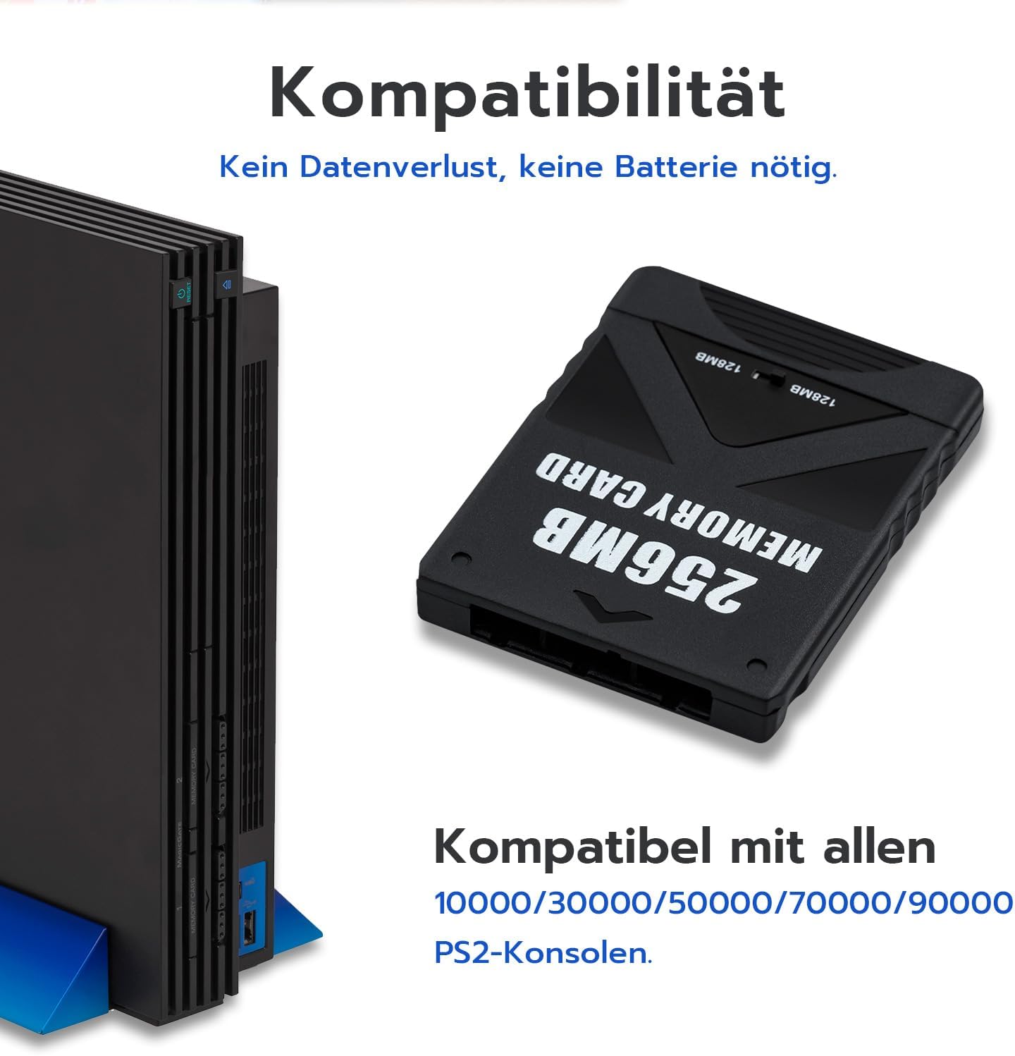 Thumbnail 4 de 256 MB Gaming Speicherkarte für PS2