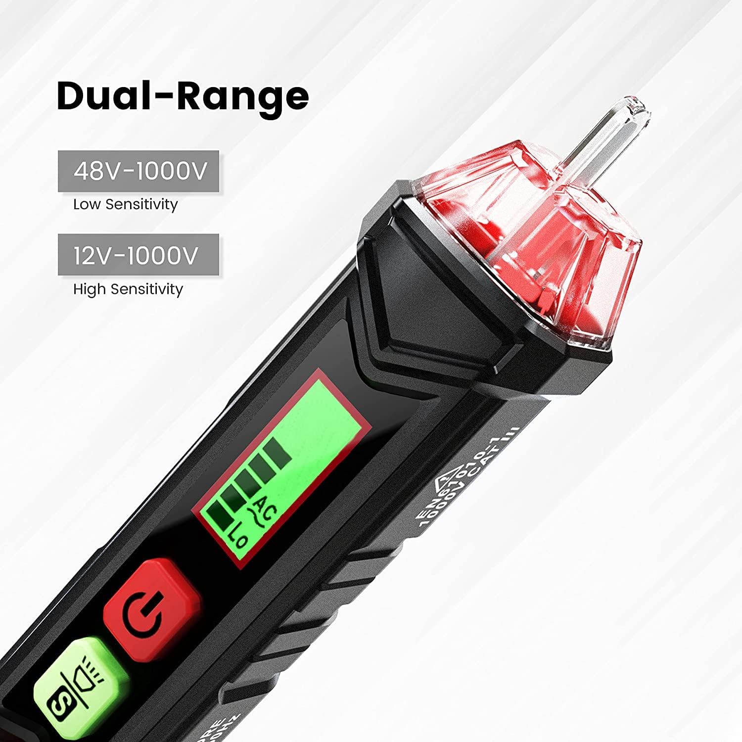 Thumbnail 2 de KAIWEETS HT100 voltage tester 12V–1000V 🔌📟