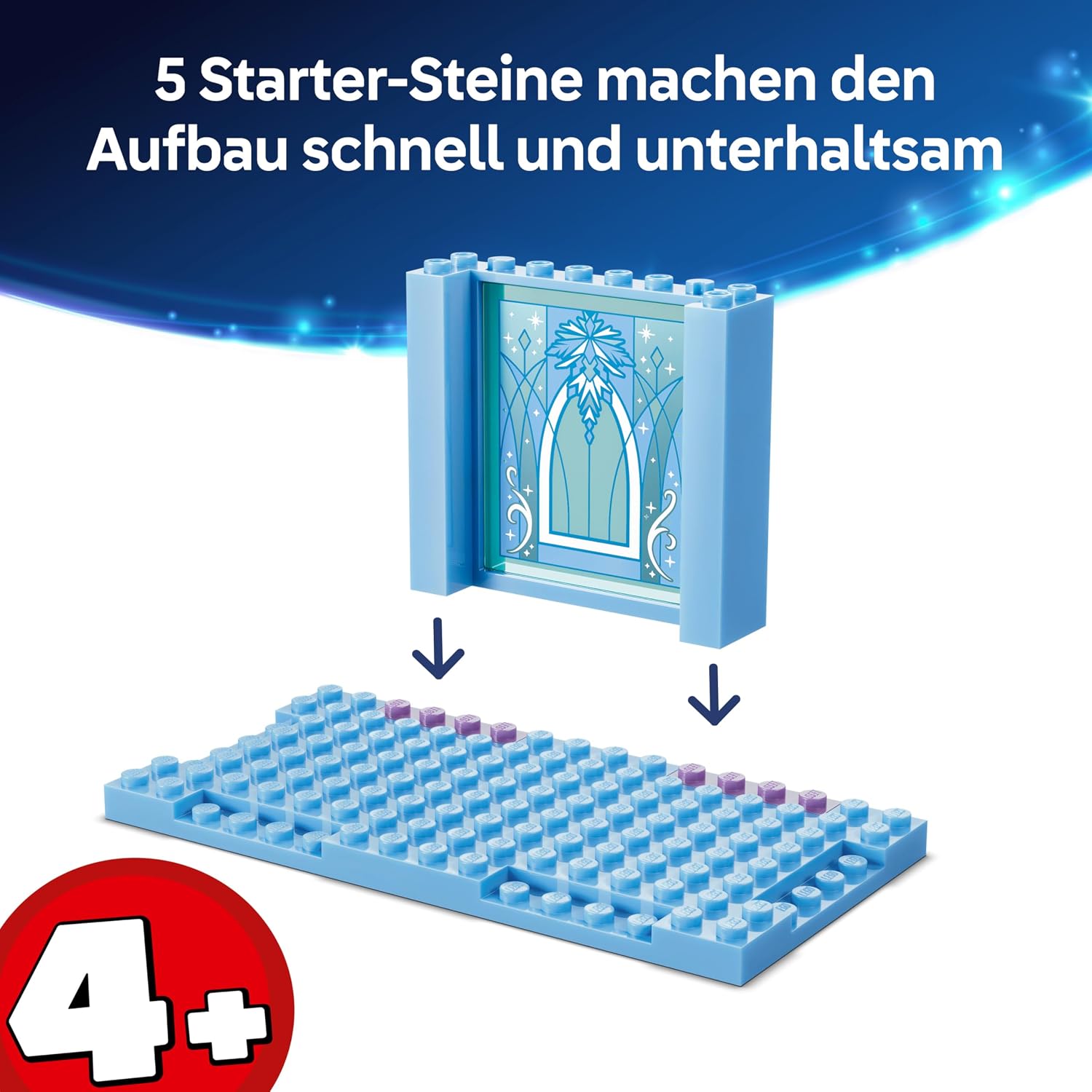 Thumbnail 2 de LEGO Disney 43281 Elsa Schlittenfahrt um den Eispalast