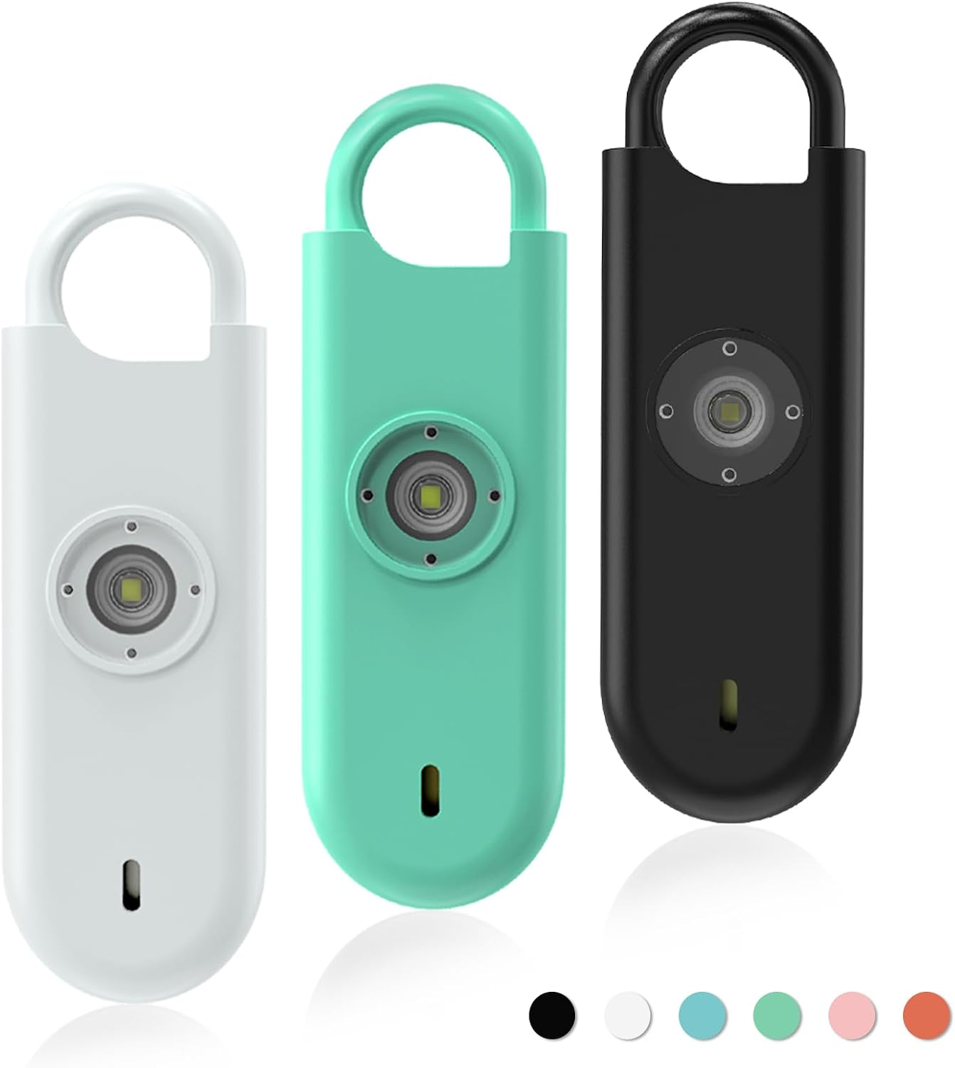 Thumbnail 6 de Fauxomor Personal Safety Alarm for Women – 3 Pack (Pink, Blue & Black)
