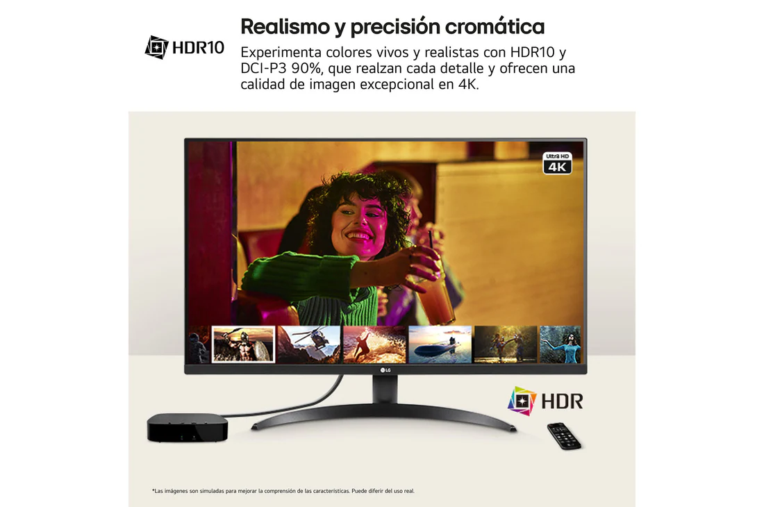 Thumbnail 3 de LG UltraFine 32UR500K-B Monitor 31,5" 4K UHD