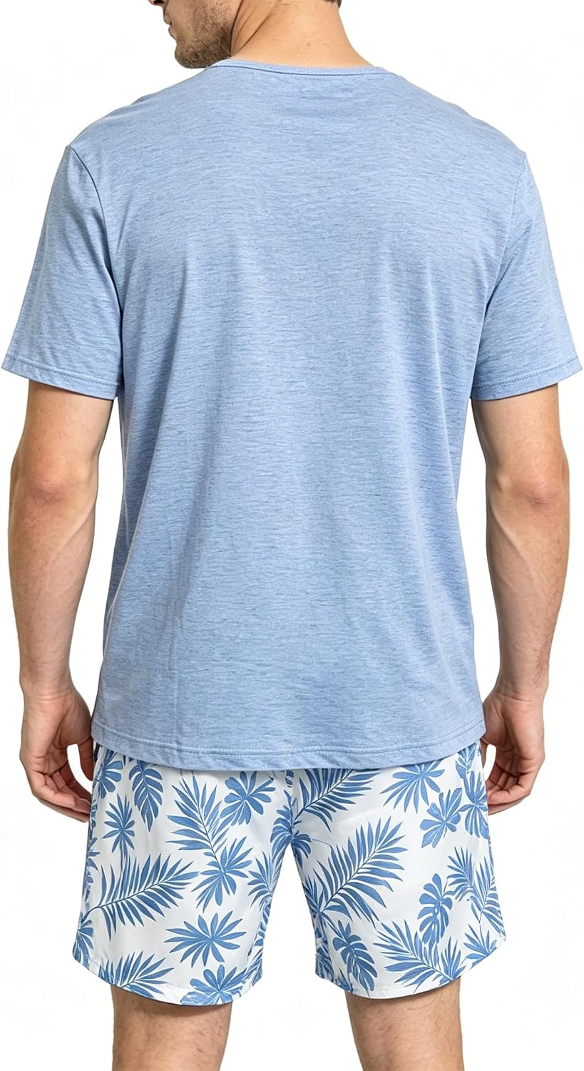 Thumbnail 3 de Zefortex Men's Pajama Lounge Set, 2-Piece