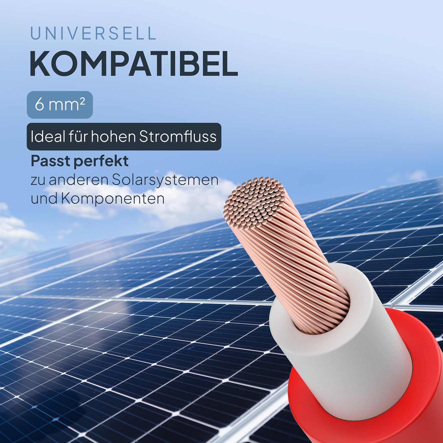 Thumbnail 6 de SEPO-Leitungen Solarkabel 6mm², 10 m – H1Z2Z2-K, Made in EU, 0% MwSt., Außenkabel für Photovoltaik