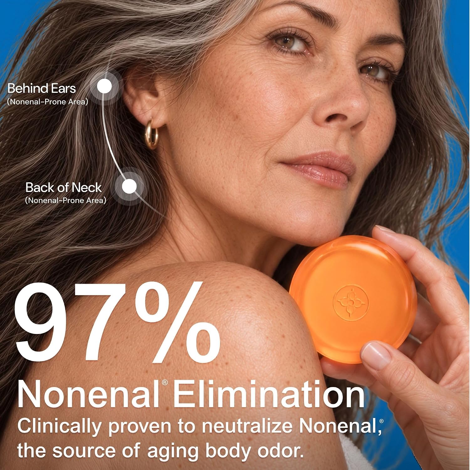 Detalle de Mirai Clinical Persimmon Soap with Green Tea Extract for Body Odor