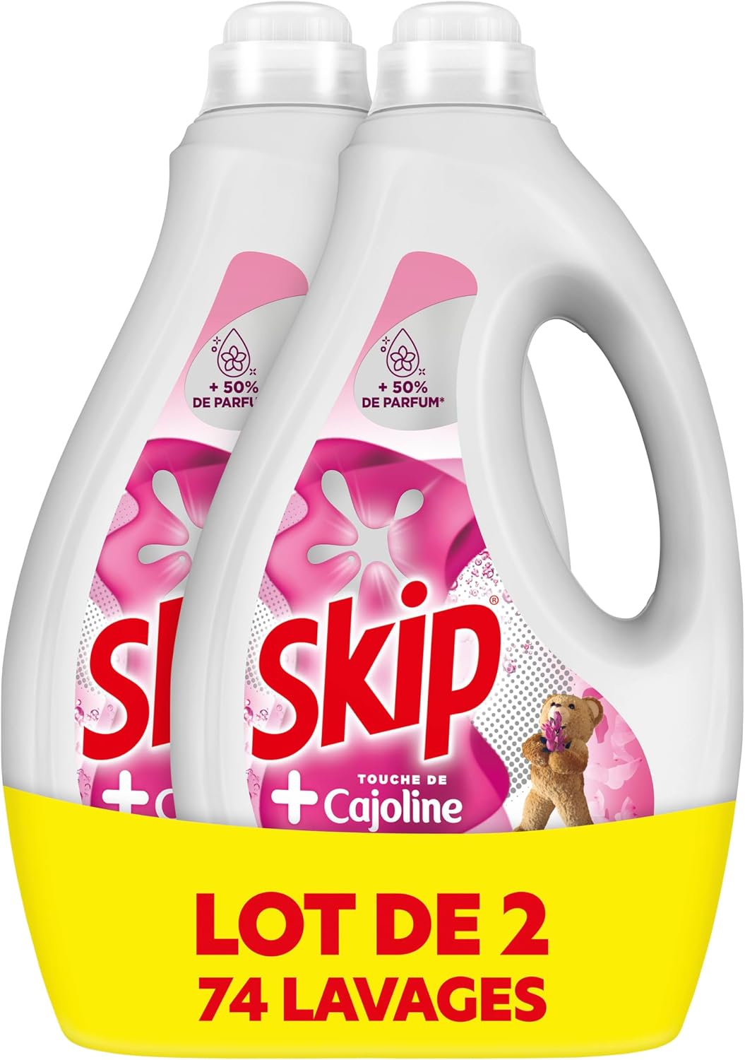 Thumbnail 1 de Skip Lessive Liquide Touche de Cajoline – 74 lavages, parfum durable et efficacité sur les taches