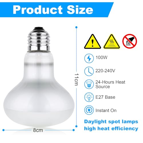 Thumbnail 1 de Adiwo Lampe Chauffante 50W pour tortue