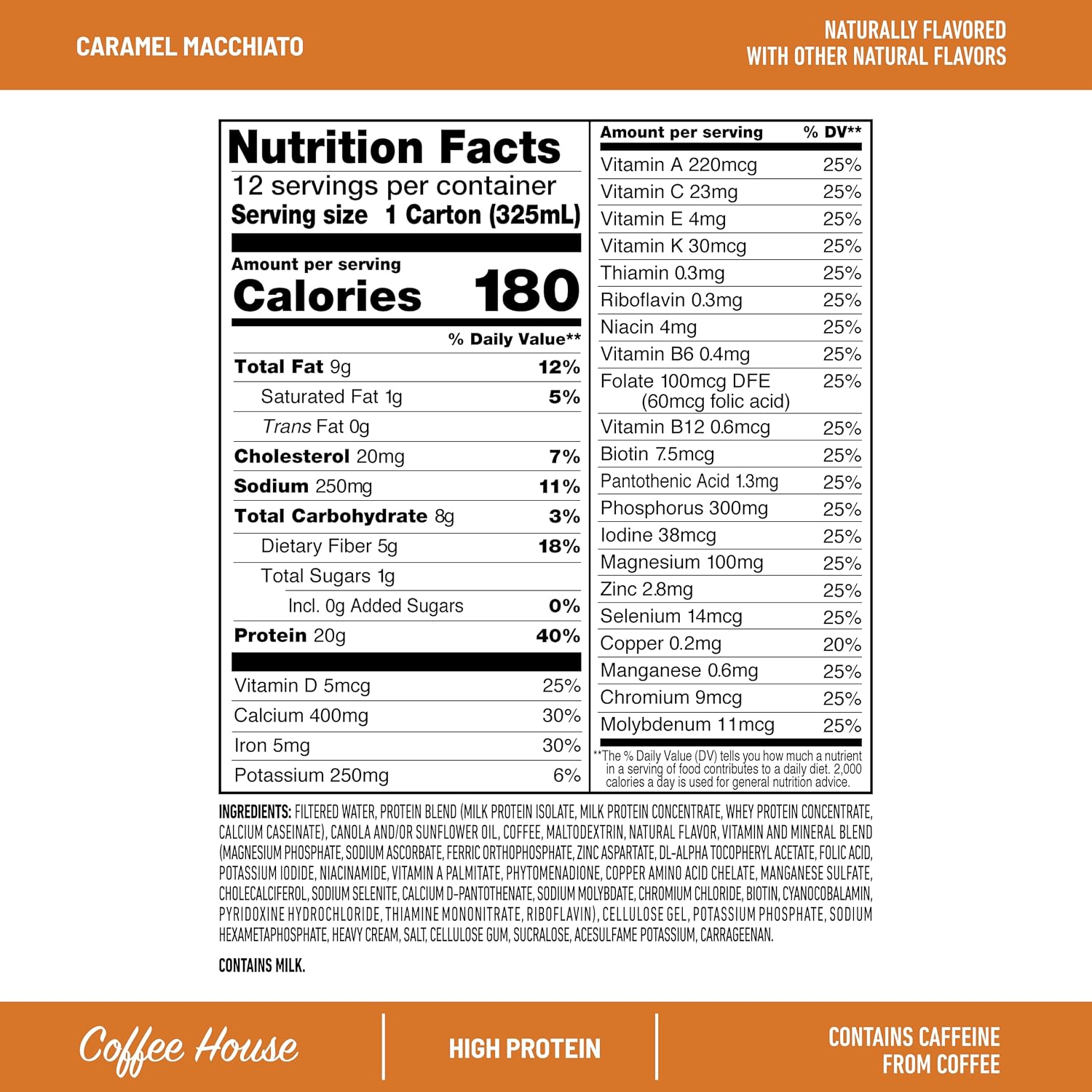 Detalle 2 de SlimFast Meal Replacement Shake 20g Protein